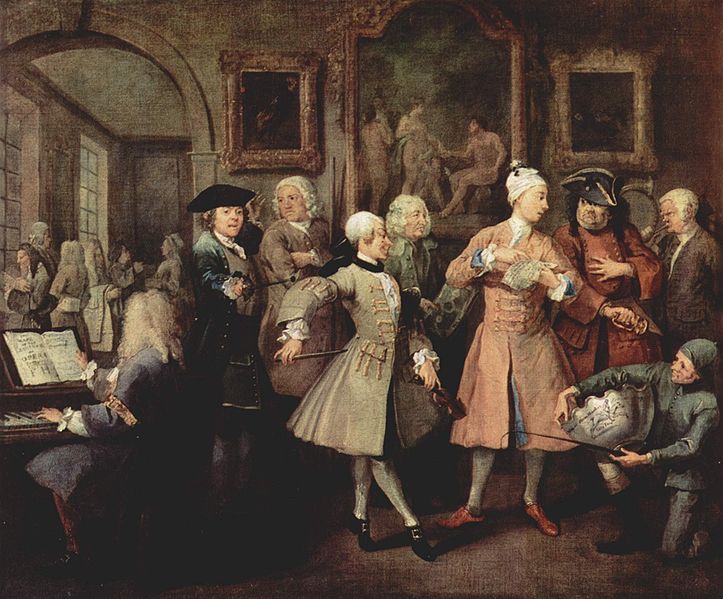 William Hogarth Der Lebensweg eines Wxstlings